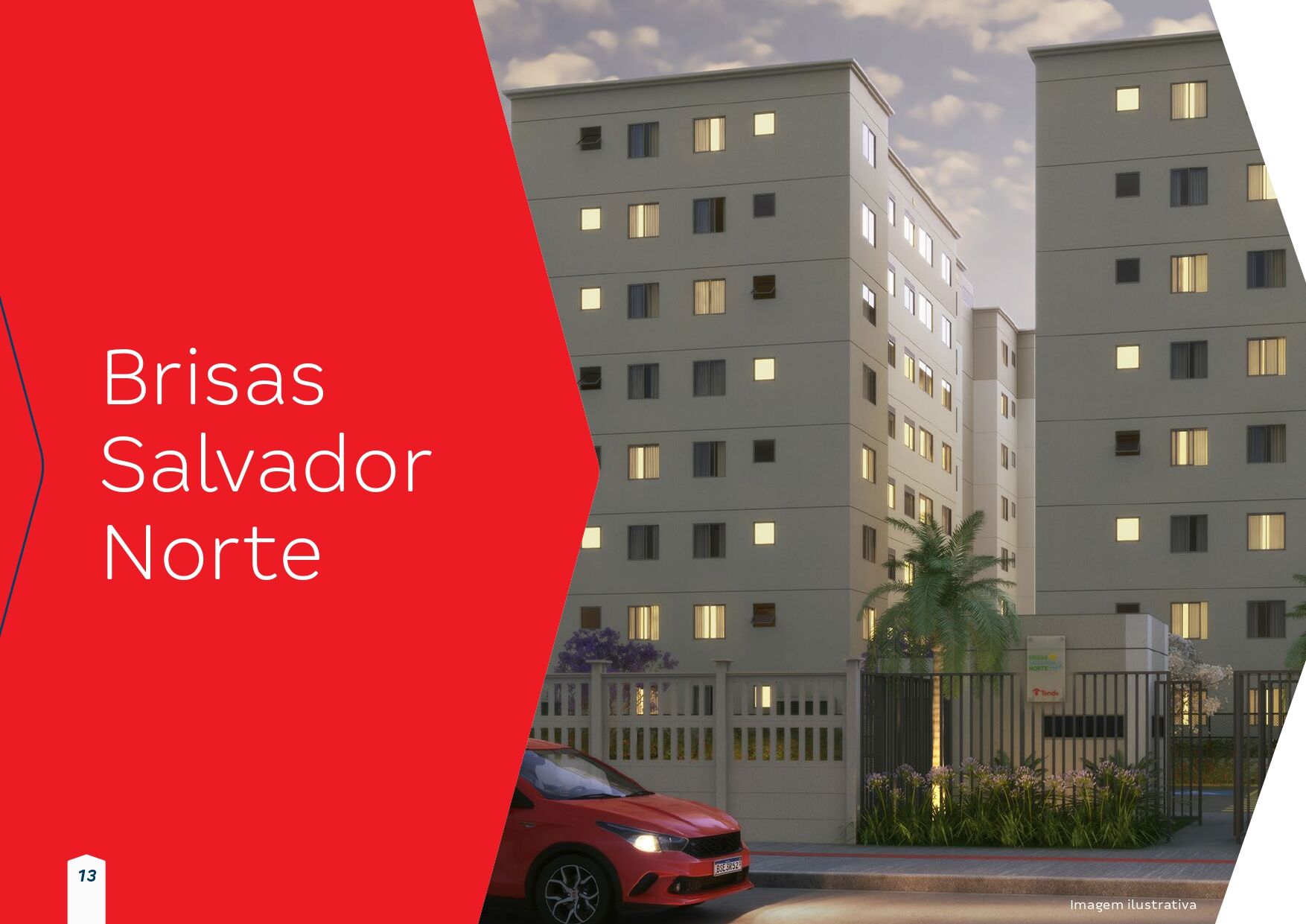 Apartamento no Res. Brisas Salvador Norte - AP 708 BL 8